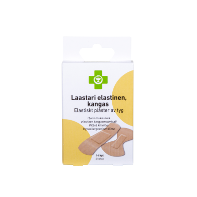 APTEEKKI Laastari elastinen, kangas 14 kpl/rasia