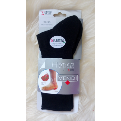 Vendi Hopea Diab.sukka frot. musta 39-41 20-468890-760 100 1 pari