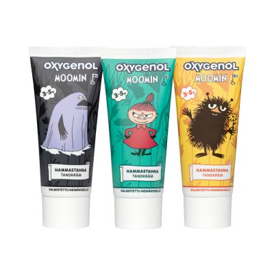 Oxygenol Muumi 3-5v lasten hammastahna 50 ml