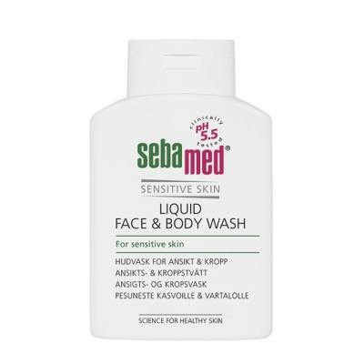 SEBAMED LIQUID FACE&BODY WASH PESUNESTE 200 ML