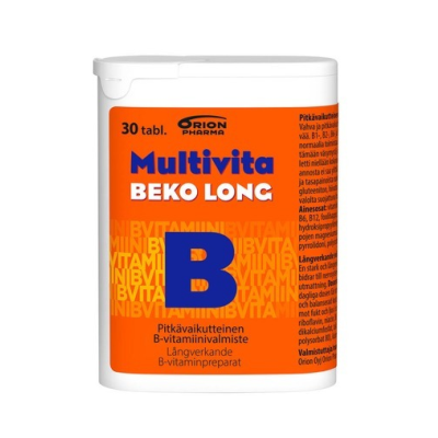 Multivita Beko Long 30 depottabl