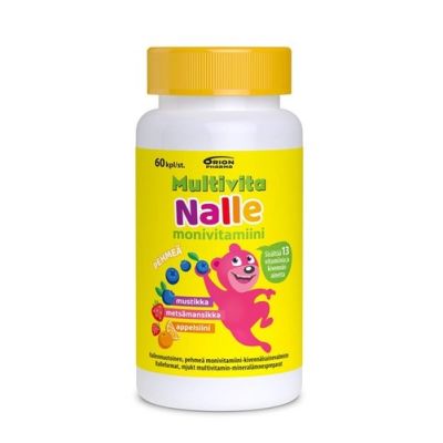 MULTIVITA NALLE MONIVITAMIINI 60 TABL