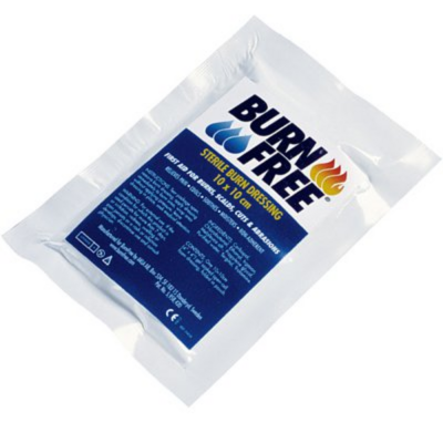 BURN FREE PALOVAMMASIDE 10X10 CM STERIILIPAKKAUS 1 KPL