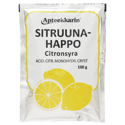 Apteekkarin Sitruunahappo 100 g