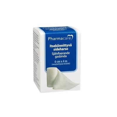 Pharmacare Itsekiinn. sideharso 6cmx4m 1 kpl