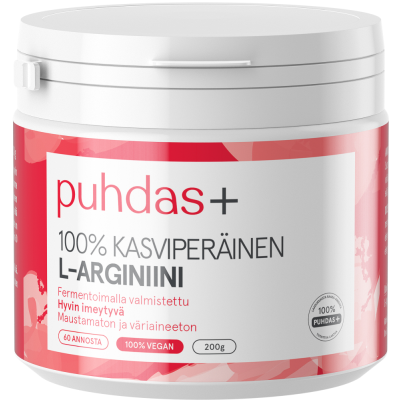 Puhdas+ L-Arginiini 200 g
