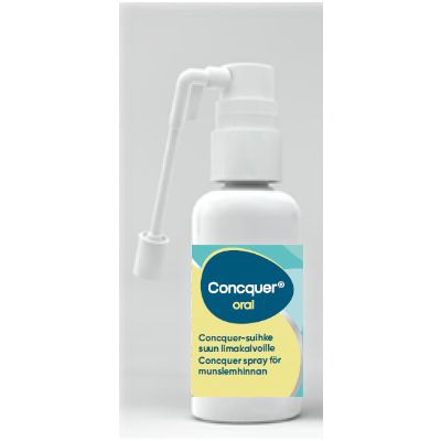 Concquer-suihke suun limakalvoille 30 ml