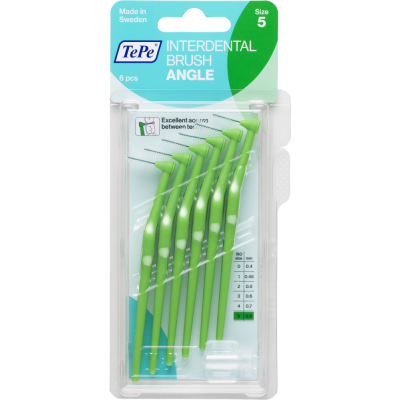 TePe hammasväliharja 0,8 mm Angle vihreä 6 kpl