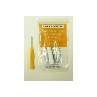 DOFT HAMMASVÄLIHARJA 0.7 MM KELTAINEN 12 KPL