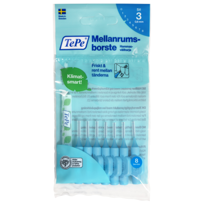 TePe hammasväliharja Original 0,6 mm 8 kpl