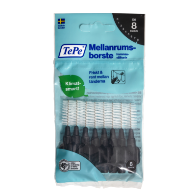 TePe hammasväliharja Original 1,5 mm musta 8 kpl