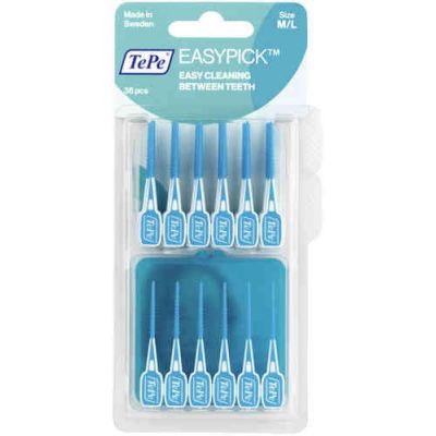 TePe Hammastikku Easypick M/L turkoosi 36 kpl