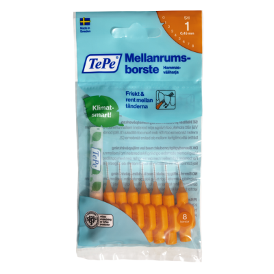 TePe hammasväliharja Original 0,45 mm 8 kpl