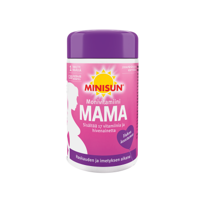 Minisun Monivitamiini Mama 120 TABL