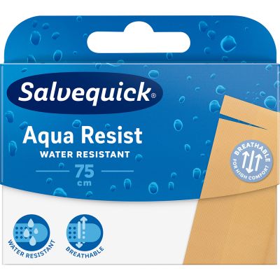 Salvequick Aqua Resist 75 cm leikattava muovilaastari 1 kpl