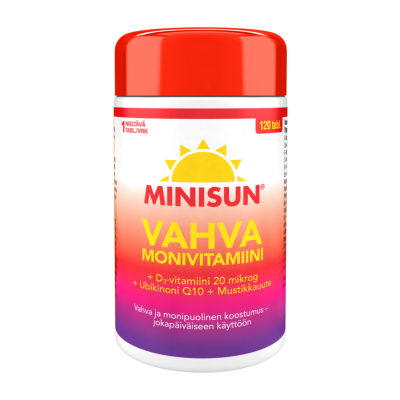 Minisun monivitamiini Vahva 120 tabl