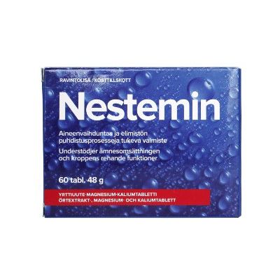 Nestemin yrtti-mineraalitabl 60 kpl