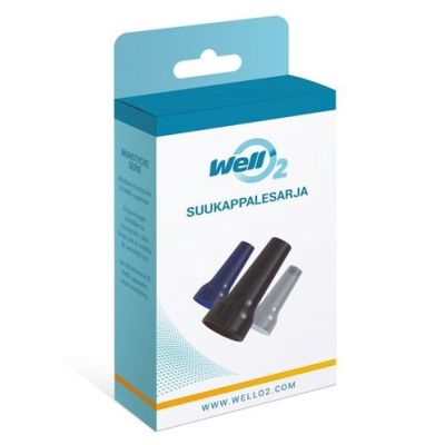 WellO2 Suukappalesarja 3 kpl