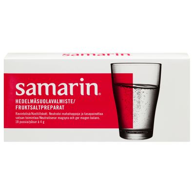 Samarin hedelmäsuola annospussi 18x4 g
