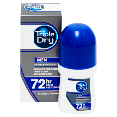 TRIPLE DRY MENS ROLL-ON 50 ML