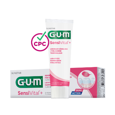 GUM SensiVital+ hammastahna 75 ml