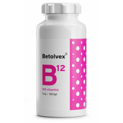 Betolvex 1 mg B12-vitamiini 100 tabl
