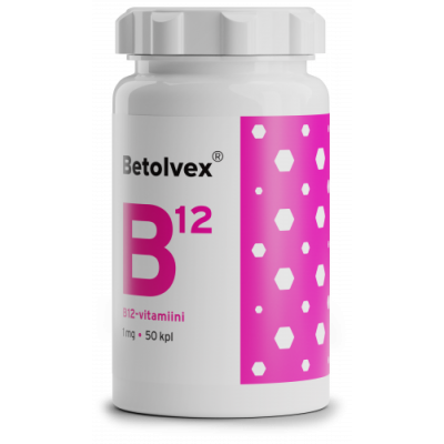 Betolvex 1 mg B12-vitamiini 50 tabl