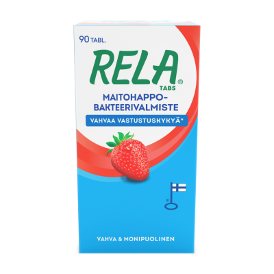 Rela Tabs Mansikka 90 tabl