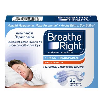 BREATHE RIGHT NENÄTEIPPI 1x30 kpl