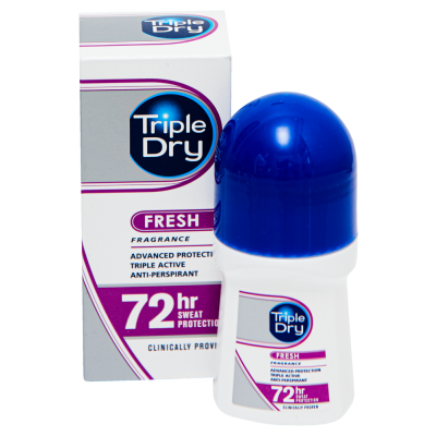 TRIPLE DRY FRESH 72H ROLL-ON 50 ML