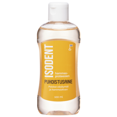 Isodent Hammasproteesien puhdistusaine 100 ml