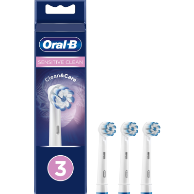 ORAL-B SENSITIVE CLEAN&CARE VAIHTOHARJAT 3 KPL