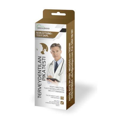 MediGoo Nikotiinitesti 2 kpl
