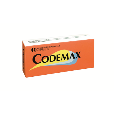 CODEMAX IMESKELTÄVÄ PASTILLI 40 FOL