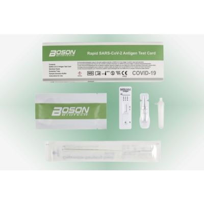 H&W Kotitesti Rapid SARS-CoV-2 Antigen Test Card (Boson) 1 kpl