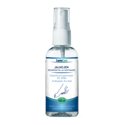 Lumocare Jalkojen ja jalkineiden desinfiointiaine 100 ml