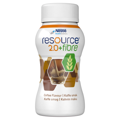 Resource 2.0+Fibre Kahvi 4x200 ml