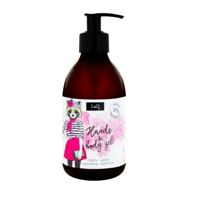 LaQ Käsien ja vartalon pesu-/suihkugeeli Cherry 300 ml