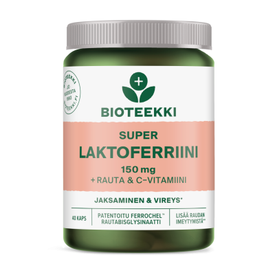 Super Laktoferriini + Rauta & C 40 kaps
