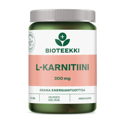 Bioteekki L-Karnitiini 90 tabl