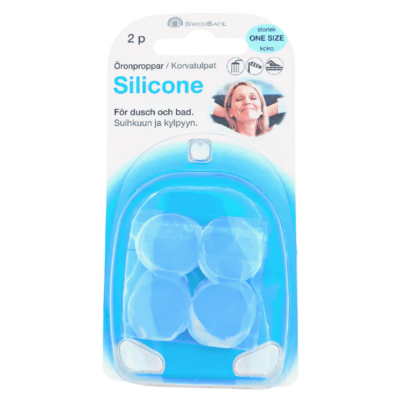 SwedSafe Silikoni korvatulppa 2 paria 2 paria 