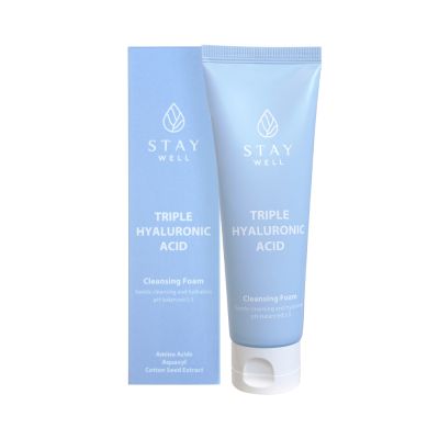 Stay Well Triple Hyaluronic Acid Cleansing Foam 130 ml