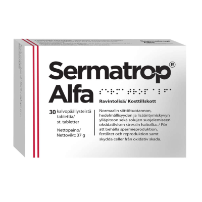 Sermatrop Alfa tabl 30 kpl