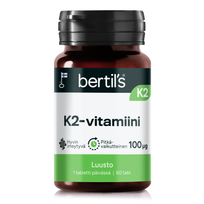 bertils K2-vitamiini 60 tabl