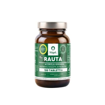Nogel Rauta Acerola-kirsikka 30 mg 100 tabl