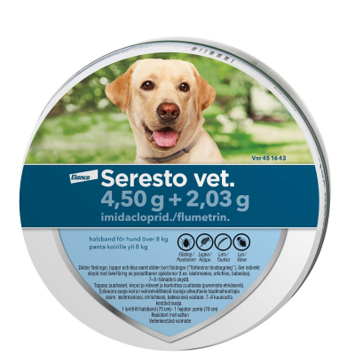 Seresto vet. panta 4.5 g + 2.03 g 1 pss