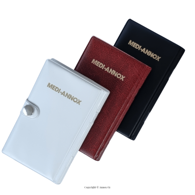 Medi-Annox viikkoannostelija, musta 1 kpl