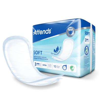 Attends Soft 3 Extra tippasuoja 10 kpl