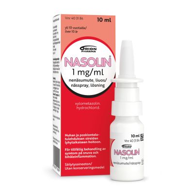 NASOLIN 1 MG/ML 10 ml