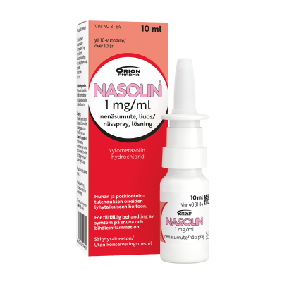 NASOLIN 1 MG/ML 10 ml